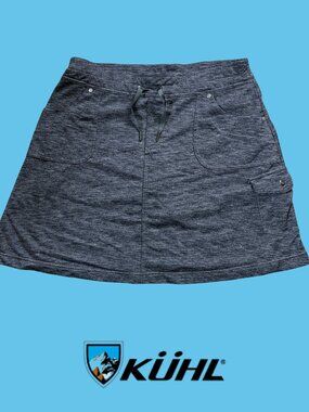 Kuhl Mova Cargo Skort Hiking Skirt - Charcoal Gray